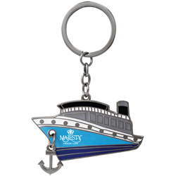 Cruise Ship Keychain