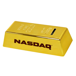 Gold Bar Coin Bank