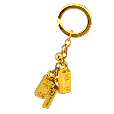 Good As Gold Bar Keychain